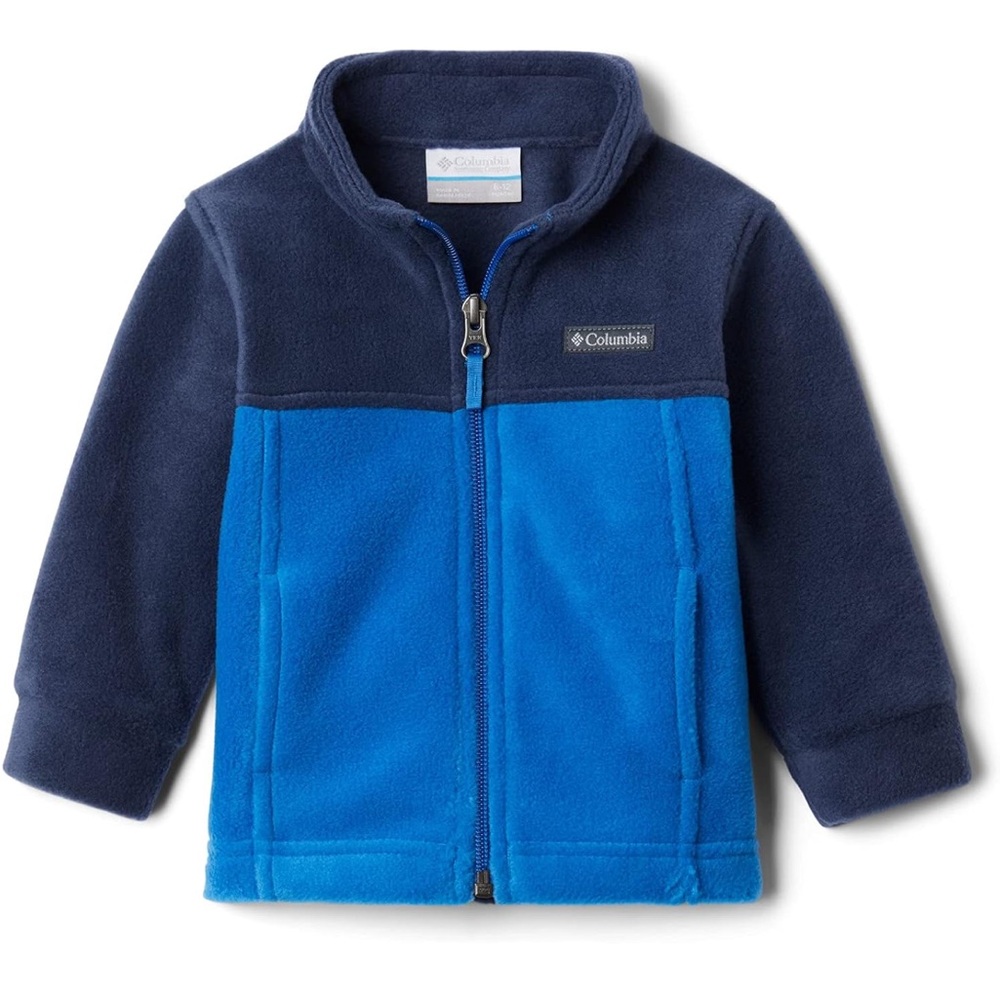 Columbia Blue and Navy Fleece Jacket